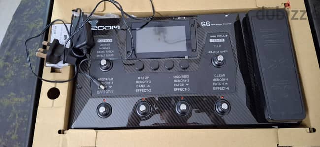 Zoom G6 Multi-effects Processor+Zoom BTA-1 Bluetooth Adapter