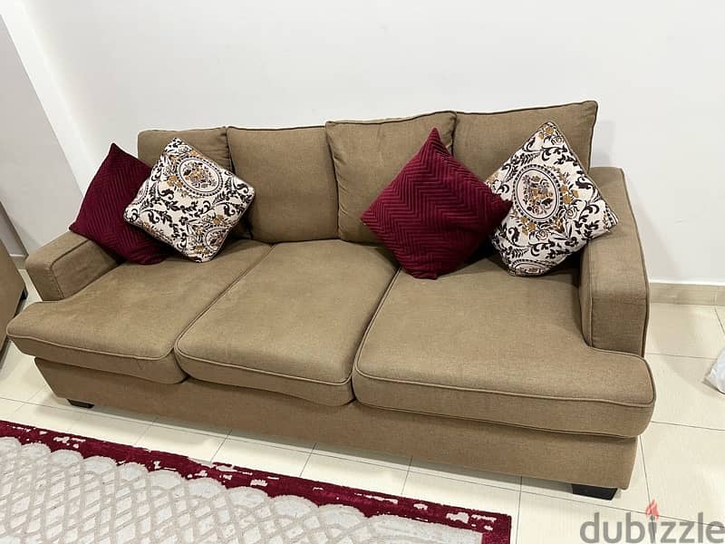 sofa set, 6 seater 2