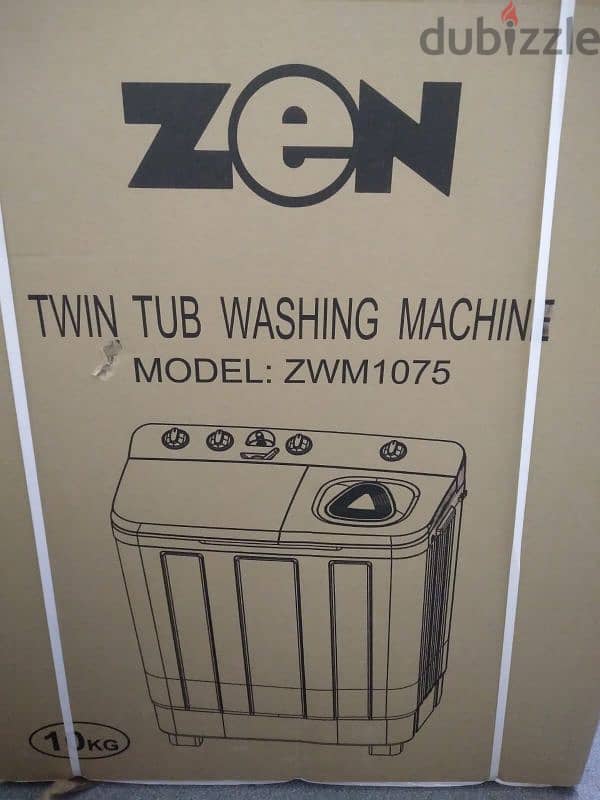 zen washing machine brand new 1