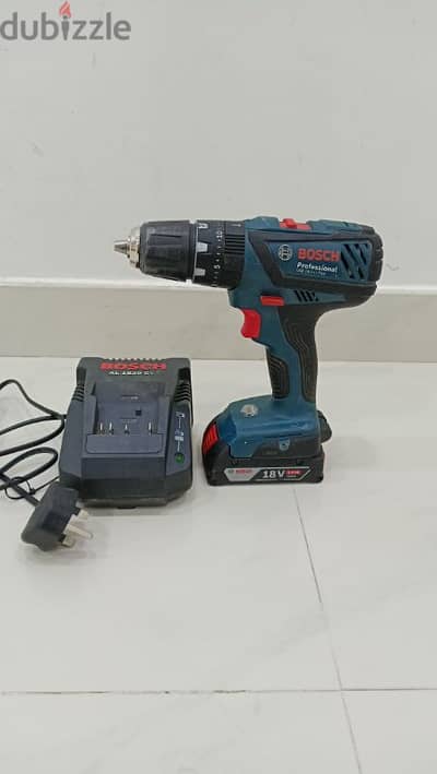 Bosch Cordless Hammer Drill مثقاب مطرقة بوش