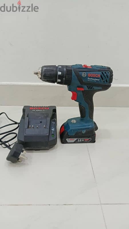 Bosch Cordless Hammer Drill مثقاب مطرقة بوش 0