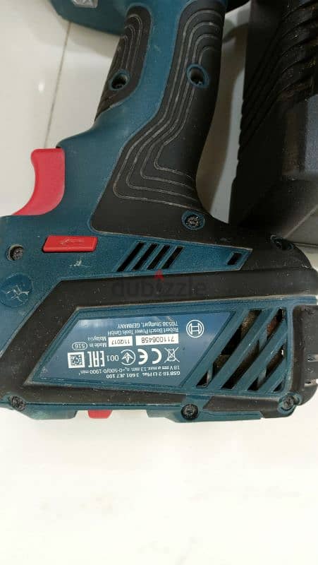 Bosch Cordless Hammer Drill مثقاب مطرقة بوش 6