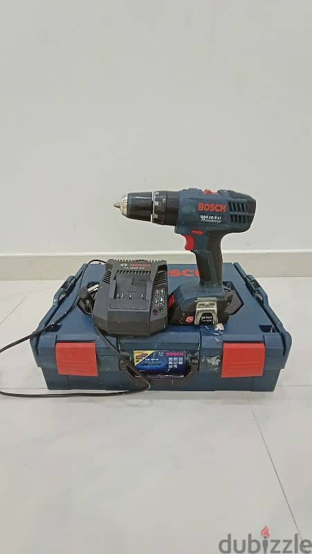 Bosch Cordless Hammer Drill مثقاب مطرقة بوش مستعمل 0