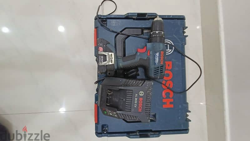 Bosch Cordless Hammer Drill مثقاب مطرقة بوش مستعمل 4