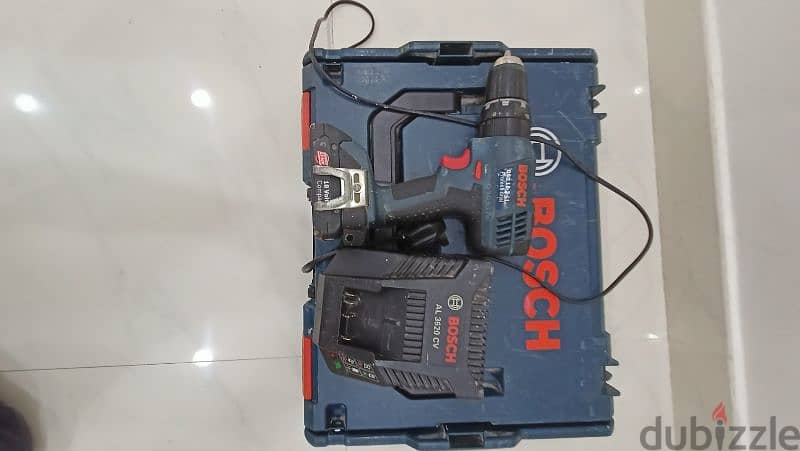 Bosch Cordless Hammer Drill مثقاب مطرقة بوش مستعمل 5