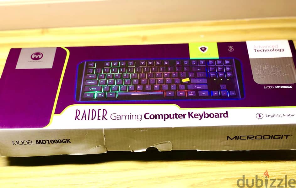 MICRODIGIT RGB GAMING KEYBOARD 4