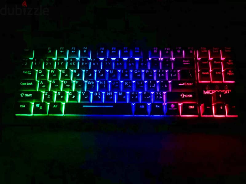 MICRODIGIT RGB GAMING KEYBOARD 8