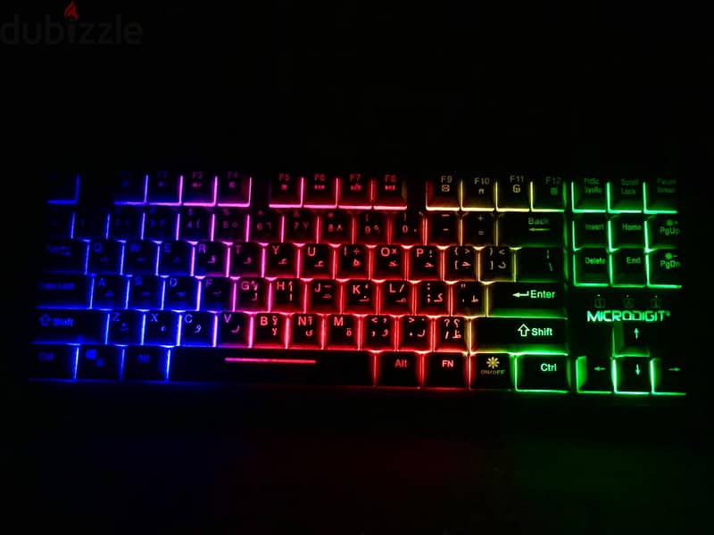 MICRODIGIT RGB GAMING KEYBOARD 12