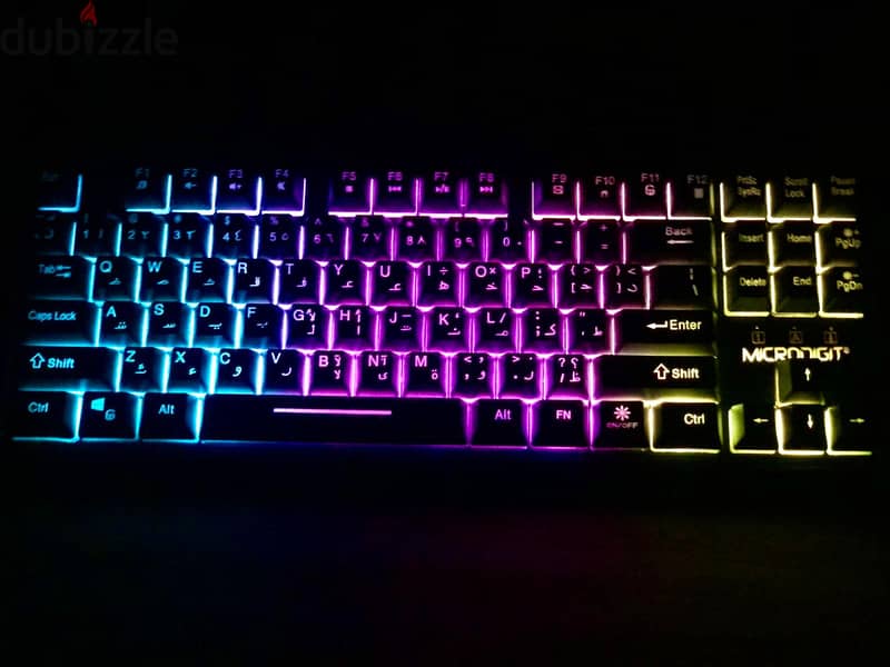 MICRODIGIT RGB GAMING KEYBOARD 14