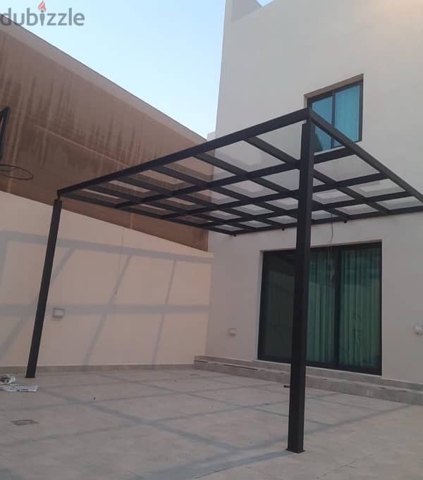 pergola with roof 0