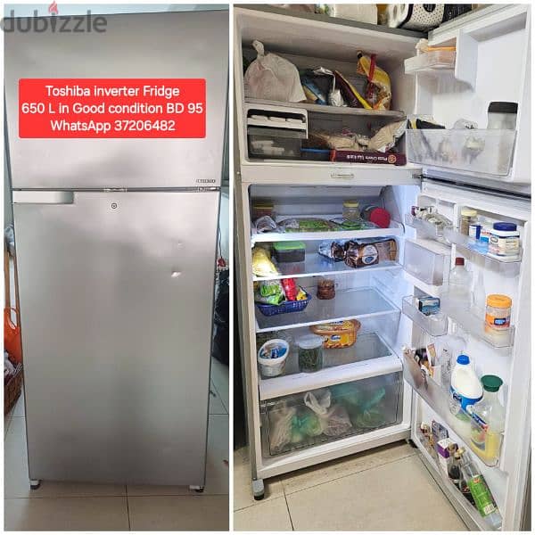 Sharp 700 L Fridge and other items for sale with Delivery 1