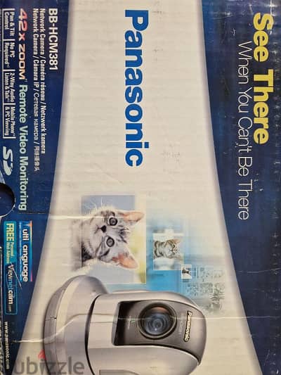 Panasonic cctv network camera unused