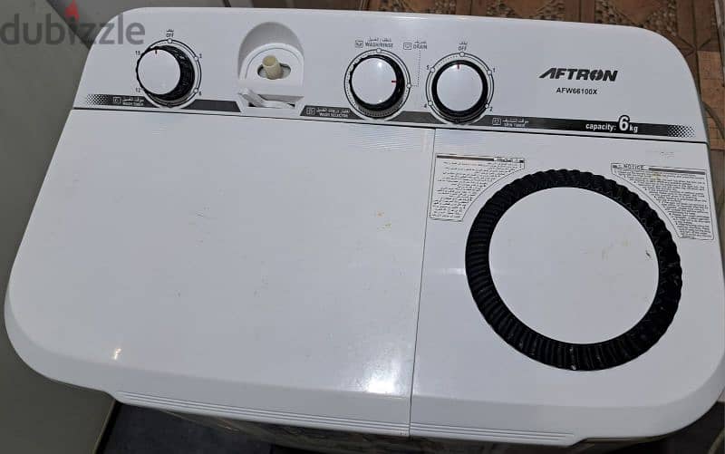 For sale. AFTRON. Washing Machine Manuel. 6. kg 1