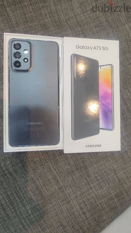 Samsung Galaxy A73 5g  256 gb perfect condition 0