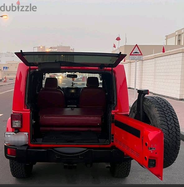 Wrangler Rubicon x  model 2015 Bahrain Agency 4