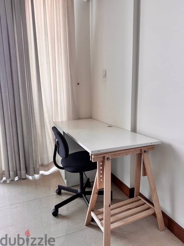 Ikea Home Office Desk & Chair Quick Sell Negotiable 2