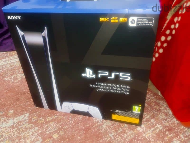 ps5 with carton box 2