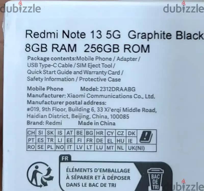 Selling My New Sealed Pack Redmi Note13 5G 8/256 1