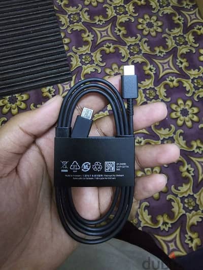 Samsung Charger c to c from box