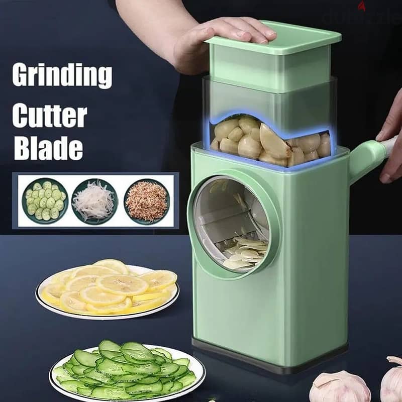 Multi Function Vegetable Cutter / Slicer with Stainless Steel Panel 3