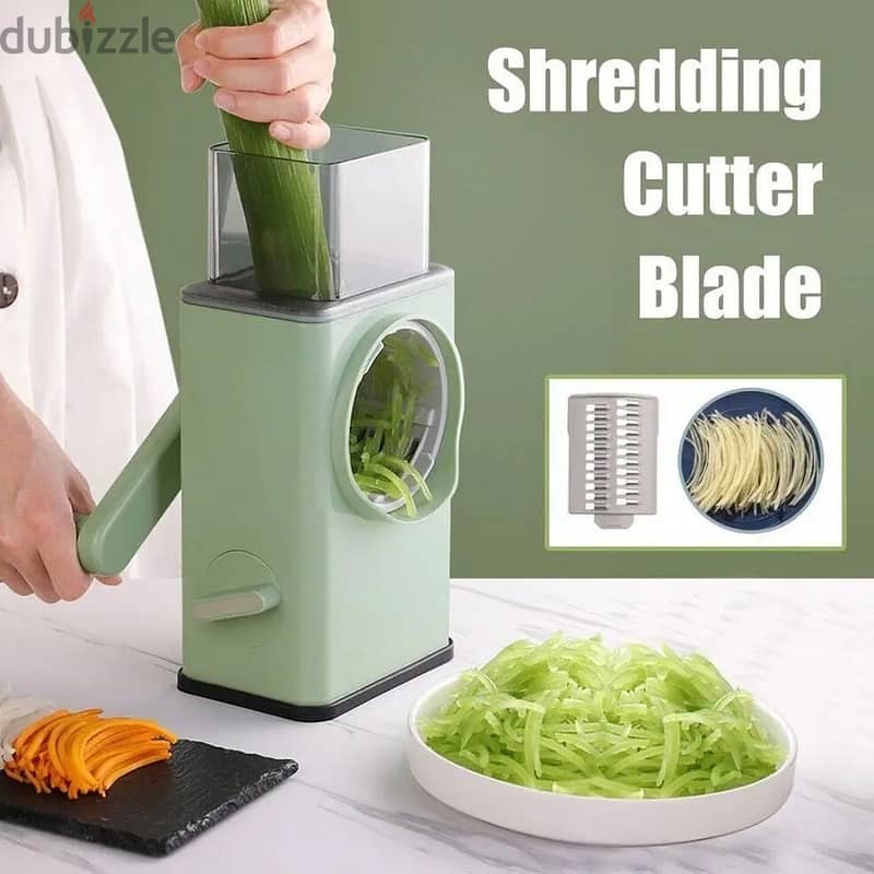 Multi Function Vegetable Cutter / Slicer with Stainless Steel Panel 9