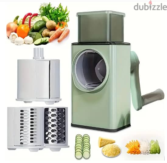 Multi Function Vegetable Cutter / Slicer with Stainless Steel Panel 13