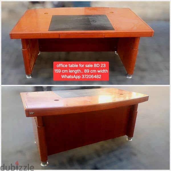 Office table and other items for sale with Delivery 0