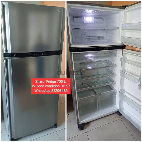 Toshiba inverter Fridge and other items for salee with Delivery 1