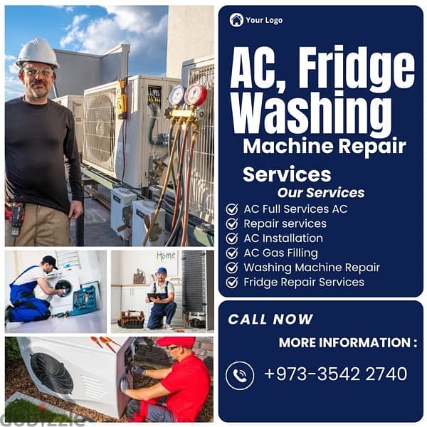 Air conditioner AC repair fridge repair washing machete repair 0