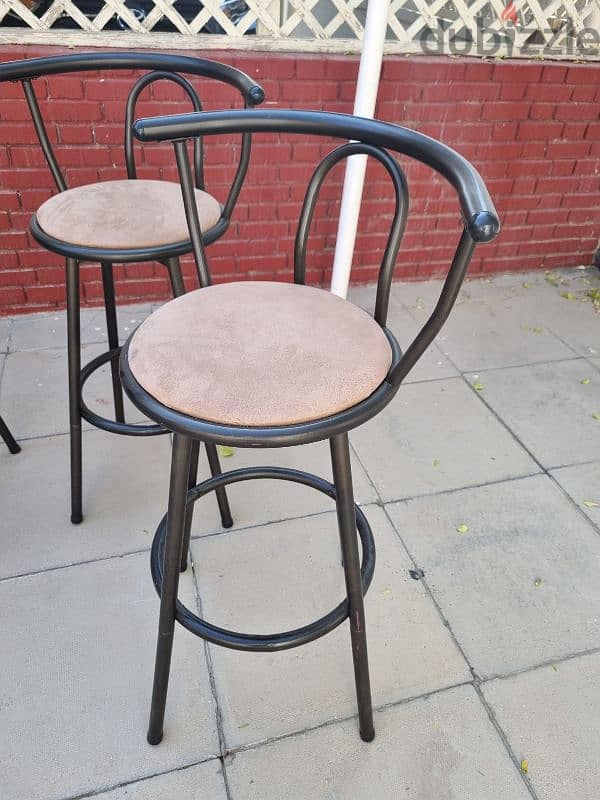 Bar Stools w/back 2