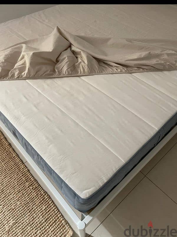 IKEA bed with mattress 1