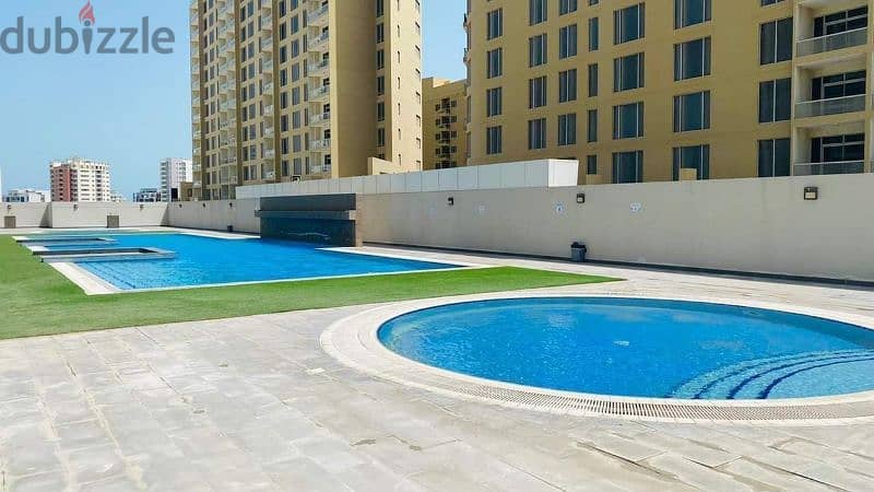 Furniture flat 2 bedrooms @ Amwaj 350 bd includes 35647813 7