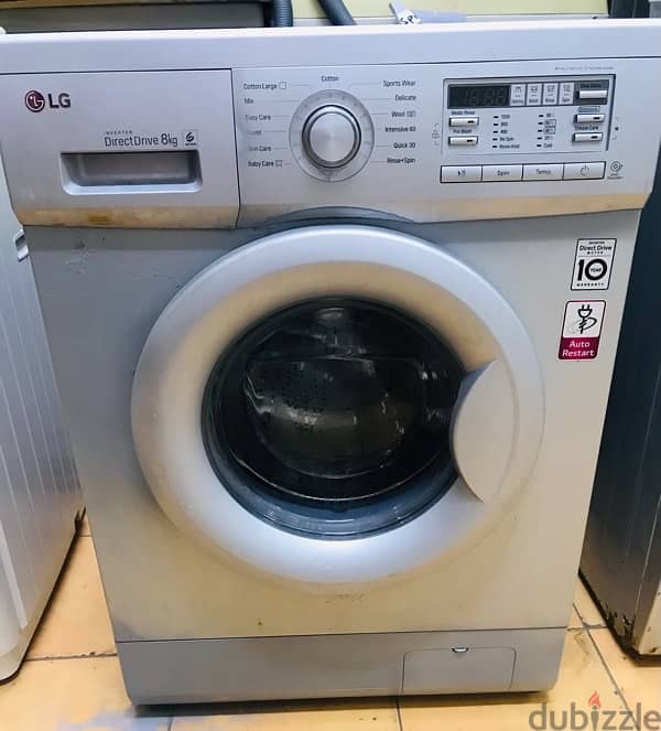 Washing machine LG 8kg 1