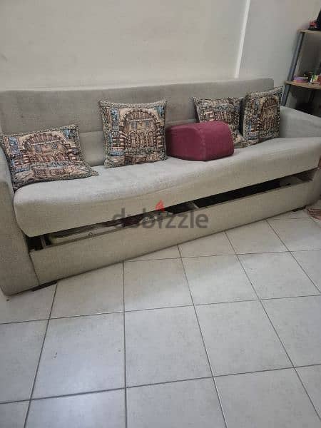 3 seater sofa with storage  compartment for sale 2