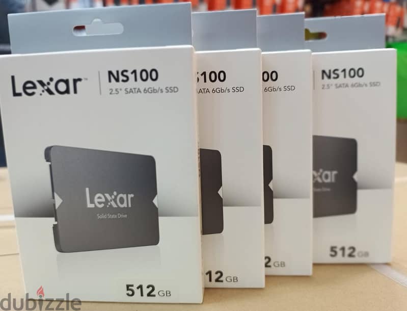 LEXAR 512GB SSD, SATA NS100 0