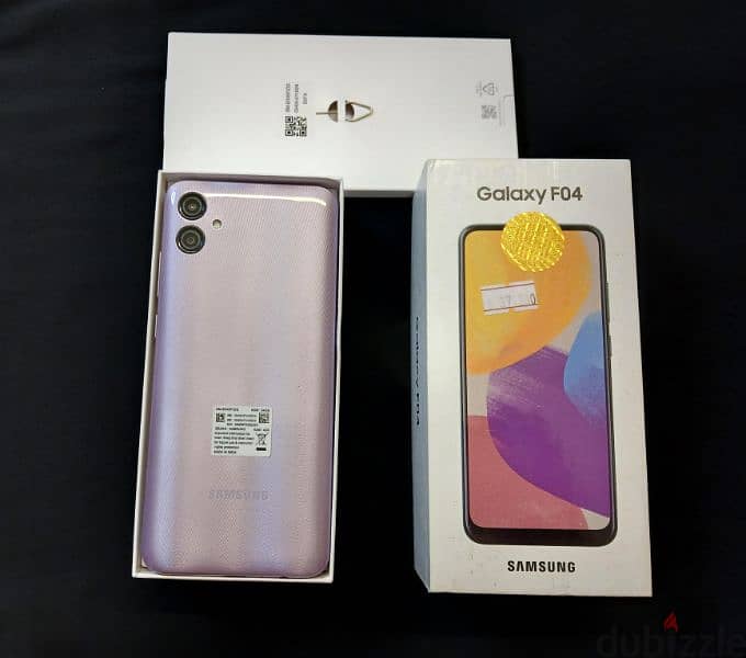 Samsung Galaxy F04 4GB ram 64GB storage with box only 35 BD 0