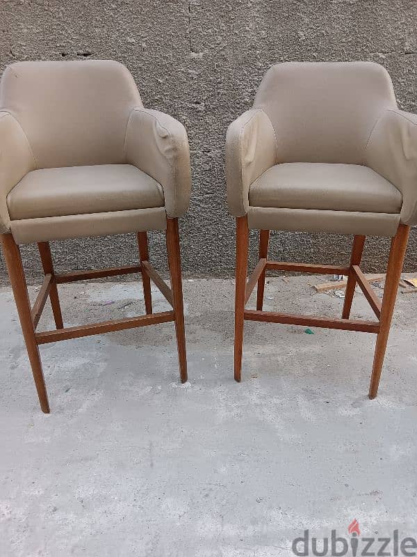 Leather High Chairs 1