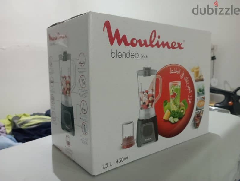 Brand New- Moulinex Blender, Iron Box, Sandwich Grill 0