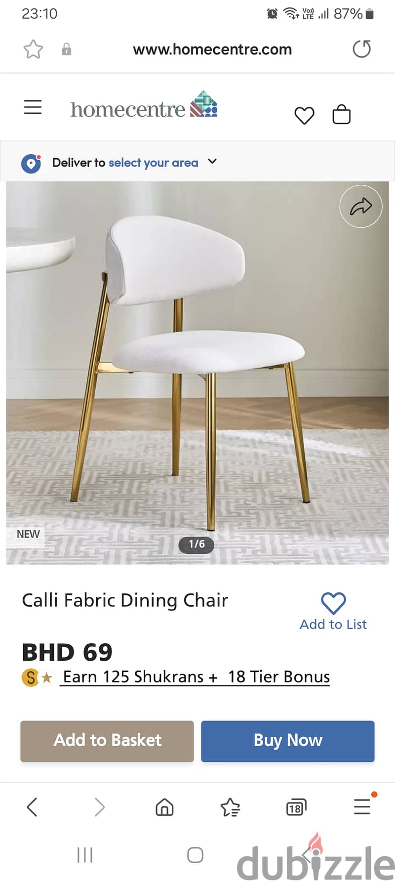 New 2 dining chairs from homecenter 0