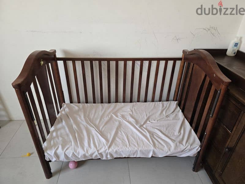 baby bed with mattress 4