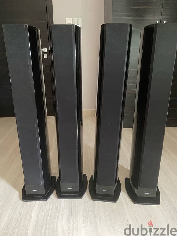 Philips home theatre surround sound speakers 0