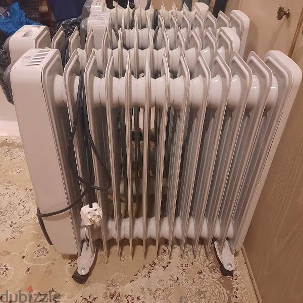 Black & Decker oil-filled radiator heater. 2000W, 2500W, 2800W 3