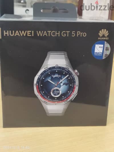 Huawei watch Gt5 pro  46 mm Titanium