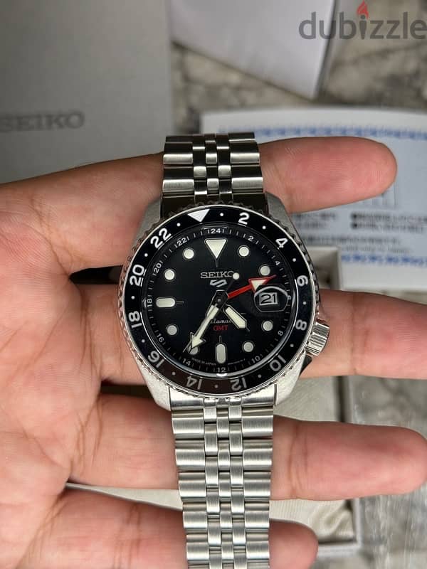 new seiko GMT 0