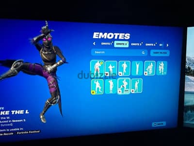 Fortnite account OG حساب فورت نادر