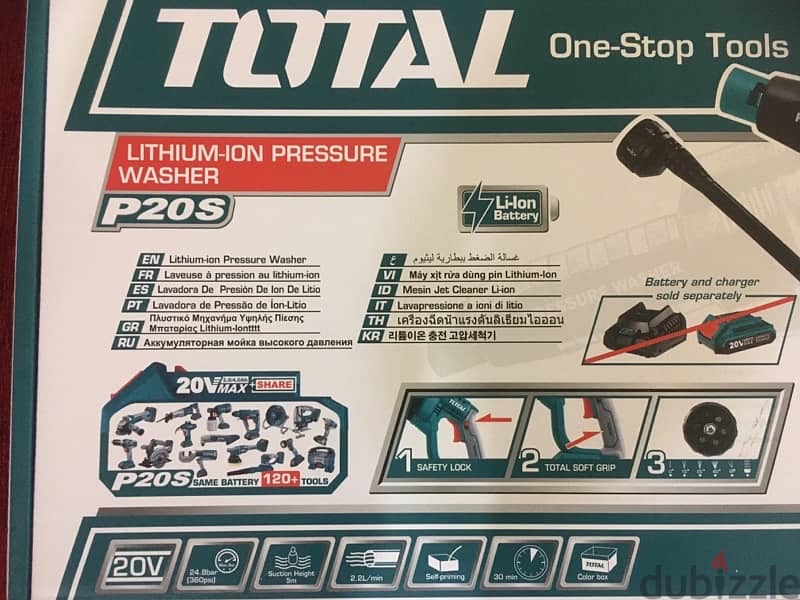 Total - portable water pressure 3