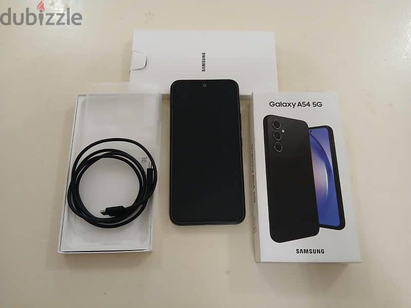 Samsung A54 5G 8GB RAM 128GB STORAGE With Box cable brand new 2