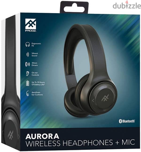 Ifrogz Audio-Aurora Wireless Headphones 1