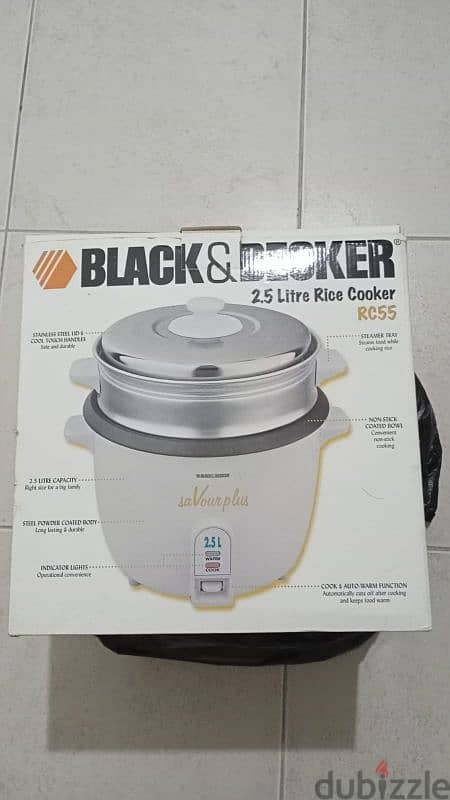 black &decker Race cooker 2.5 2