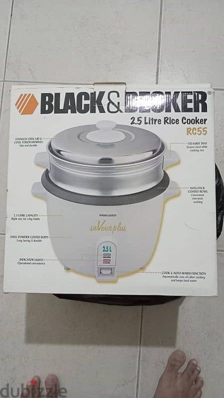 black &decker Race cooker 2.5 5